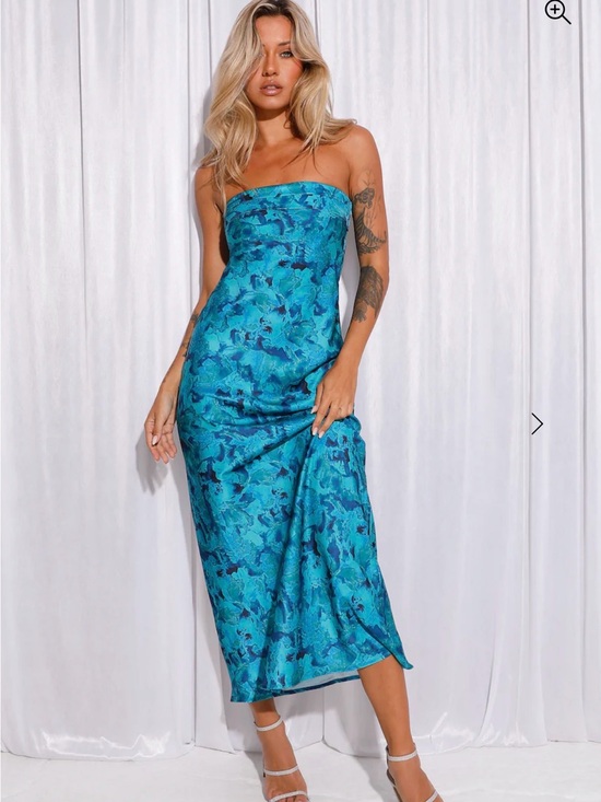 Hello Molly Dresses & Skirts - Hello Molly Highway to Heaven Maxi Dress Blue Green (Size 6) LIKE NEW